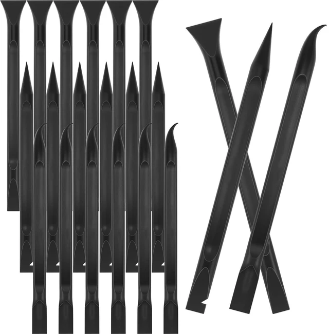 Main image of Aifeier ET 18-Piece Plastic Scraper Tool Set, Non-Scratch Sticker Remover