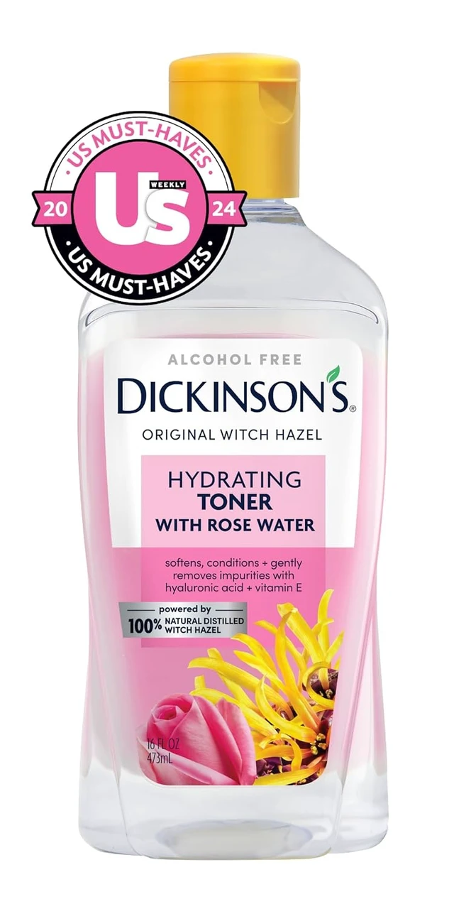 Alt view image 4 of 6 - Dickinson's Witch Hazel Hydrating Toner with Rosewater, 16 fl oz