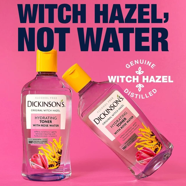 Alt view image 3 of 6 - Dickinson's Witch Hazel Hydrating Toner with Rosewater, 16 fl oz