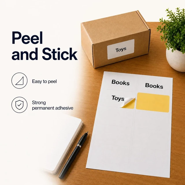 Alt view image 2 of 6 - 2" x 4" Printable Mailing Address Labels for Printer, 300 Pieces