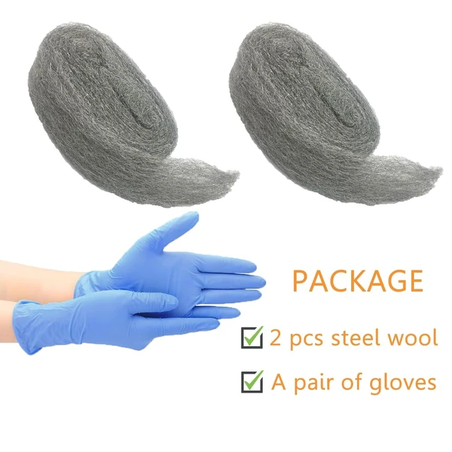Alt view image 3 of 6 - Alabrocon Steel Wool Mice Control, 2 Pack, 3" x 10 ft