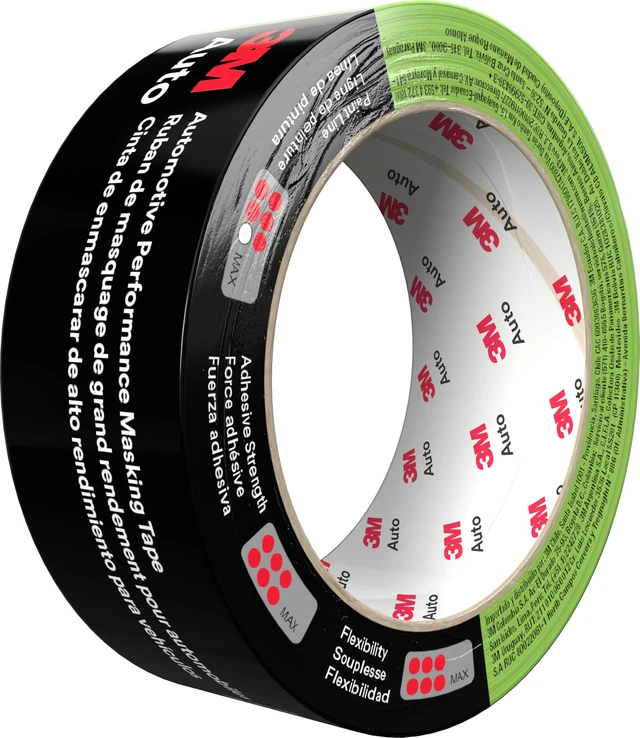 Alt view image 4 of 6 - 3M Automotive Performance Masking Tape 36mm x 32m, 6/Case