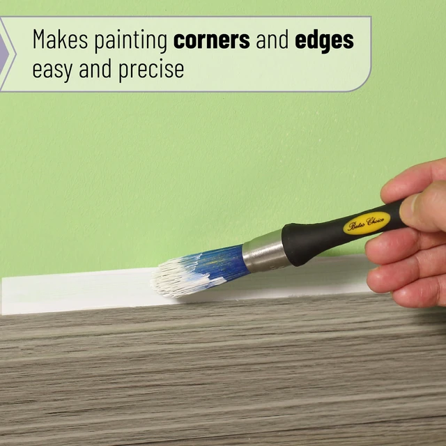 Alt view image 2 of 6 - Bates Trim Paint Brush, 5/8", 3/4", 1", 3-Pack