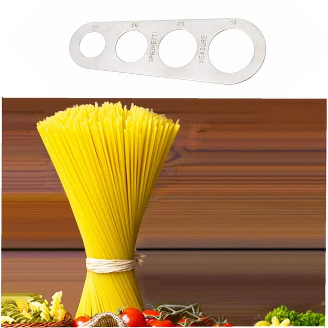 Alt view image 4 of 7 - Stainless Steel Spaghetti Measure Tool, 4 Serving Portion Control Pasta Gadgets, 2 Pack