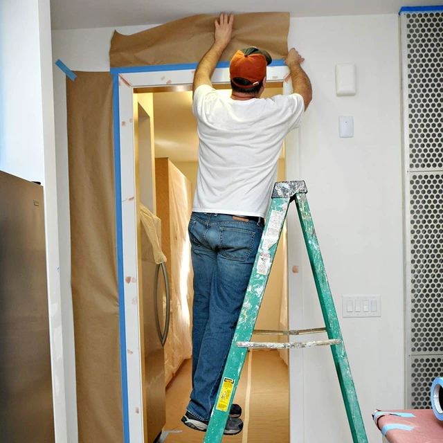 Alt view image 2 of 5 - Trimaco 12in x 180ft Brown General Purpose Masking Paper