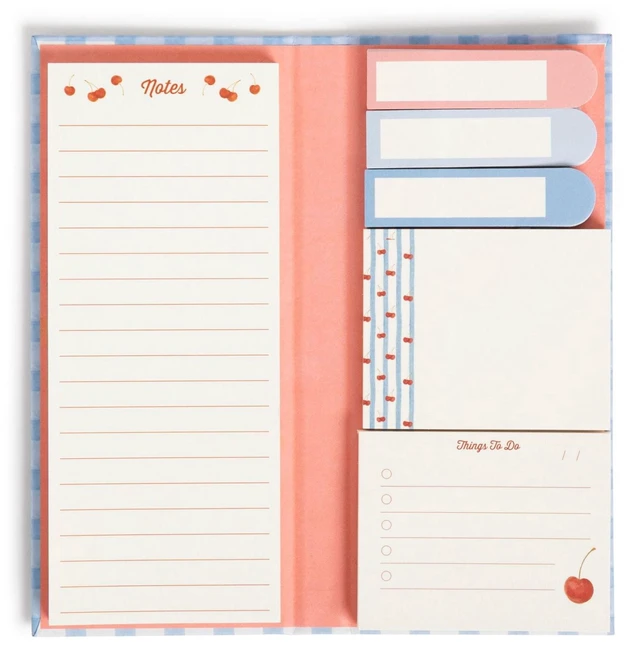 Main image of U Brands Sticky Notebook, Assorted Colors, 7" x 0.71" x 3.03"