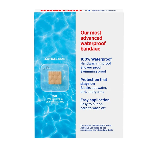 Alt view image 2 of 7 - BAND-AID Clear Waterproof Spot Adhesive Bandages, One Size, 50 Ct