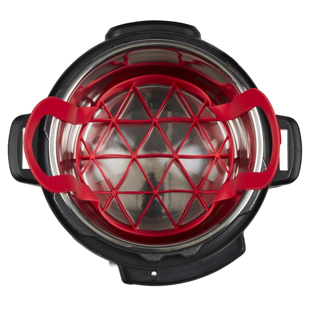 Alt view image 2 of 5 - Instant Pot Bakeware Sling Official Silicone Accessory, Compatible with 6-Quart and 8-Quart Cookers, Red