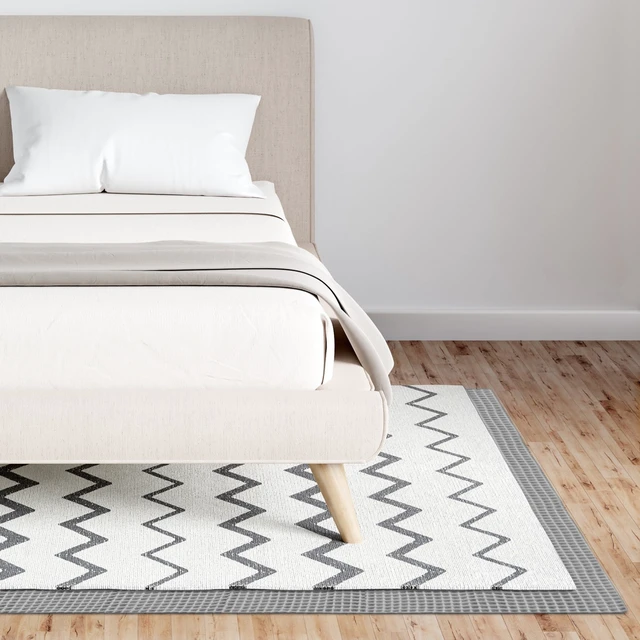Alt view image 6 of 6 - Mainstays Non-Slip Rug Pad, Gray, 2' x 6'