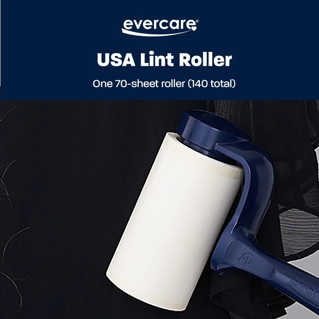 Alt view image 3 of 6 - Evercare All-Purpose Giant 70 Layer T-Handle Lint Roller