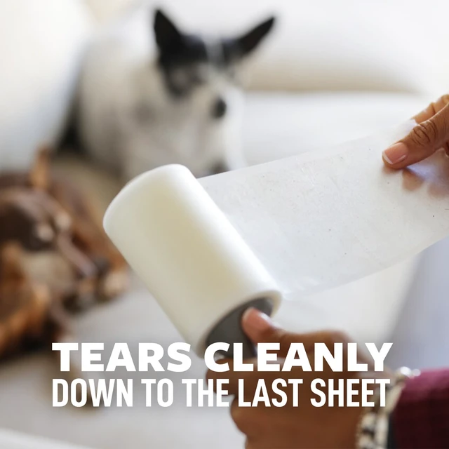 Alt view image 2 of 6 - Scotch-Brite Pet Extra Sticky Lint Roller, 95Sheets, 1Roller