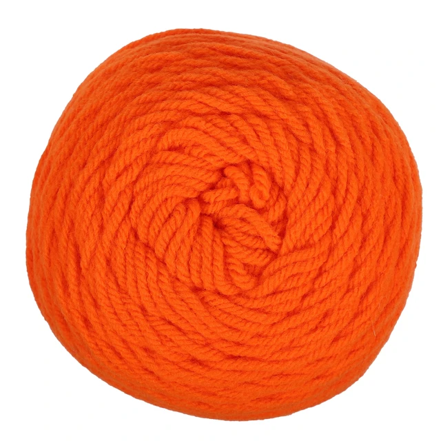 Alt view image 4 of 5 - Mainstays 100% Acrylic Yarn, 3 Pack, Orange, 7Oz, 397Yards