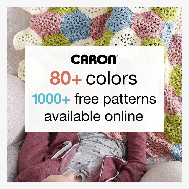 Alt view image 2 of 6 - Caron Simply Soft Yarn, Black, 6oz (170g), 315 Yards, Medium, Acrylic