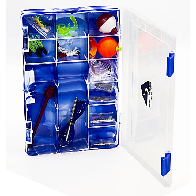 Alt view image 2 of 6 - Ozark Trail Beginner's Fishing Kit with Assorted Tackle, Bobbers, Hooks and Accessories