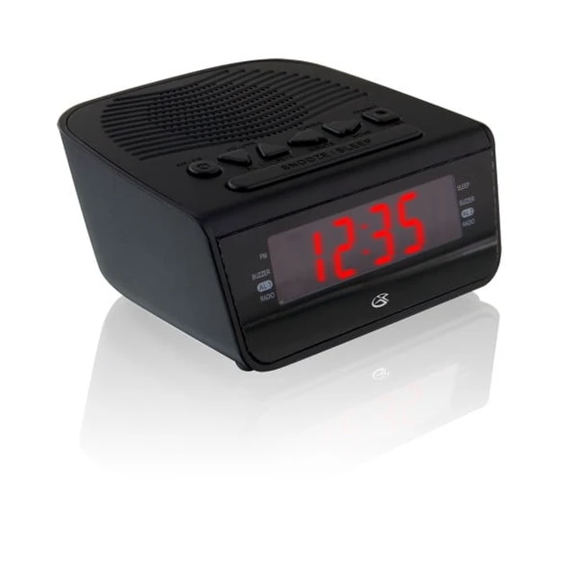 Alt view image 5 of 6 - GPX C224B Dual Alarm Clock Radio, Black