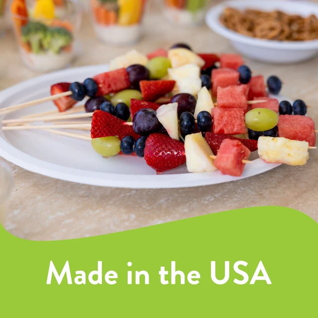 Alt view image 7 of 7 - Chinet Classic Premium Dinner Paper Plates, 10-3/8", White, 30 Count