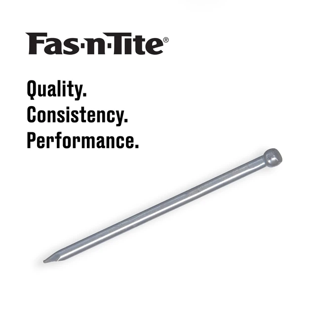 Alt view image 6 of 6 - Fas-n-tite Bright Wire Finishing Nails, 17 x 1", Steel, Silver, 4-Pack