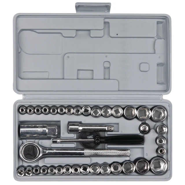 Alt view image 6 of 6 - Performance Tool W1173 40-Piece 1/4-Inch & 3/8-Inch Drive Socket Set