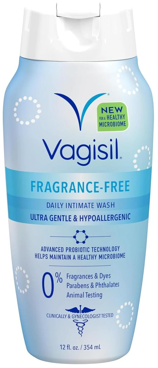 Main image of Vagisil Fragrance-Free Feminine Wash for Sensitive Skin, 12 fl oz (1 Pack)