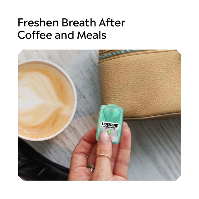 Alt view image 6 of 7 - Listerine PocketPaks Breath Strips 24 ct 3 Pack Freshburst