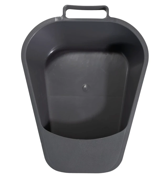 Alt view image 2 of 6 - Vakly Fracture Bedpan Plastic with Handle & Spill Guard 1 Pack