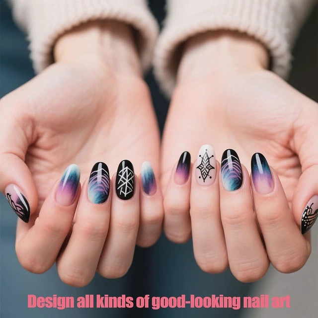 Alt view image 5 of 7 - Artdone 32pcs Nail Art Brush Set with Dotting Tools for Gel Polish