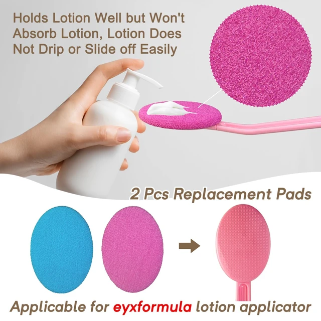 Alt view image 5 of 7 - 2 Pcs Lotion Applicator Pads for Eyxformula Back Lotion Applicator Brush