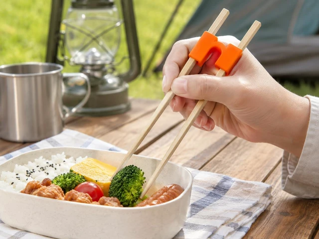 Alt view image 7 of 7 - Reusable Chopstick Training Aids for Beginners, 9 Sets of Practice Chopstick Connectors with Non-Slip Design
