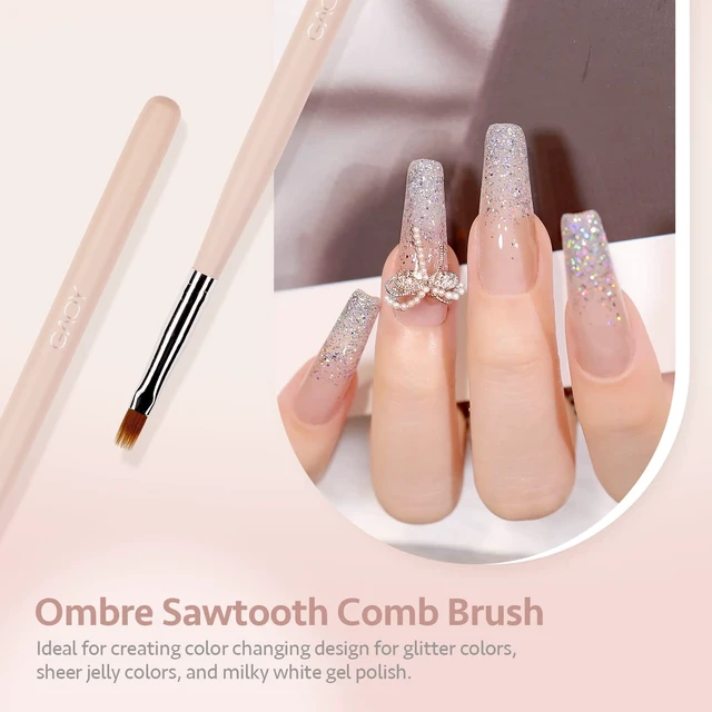 Alt view image 6 of 6 - GAOY 8 Pcs Nail Art Brushes, Nail Art Design Pens, Liner & Polka Dot Tools