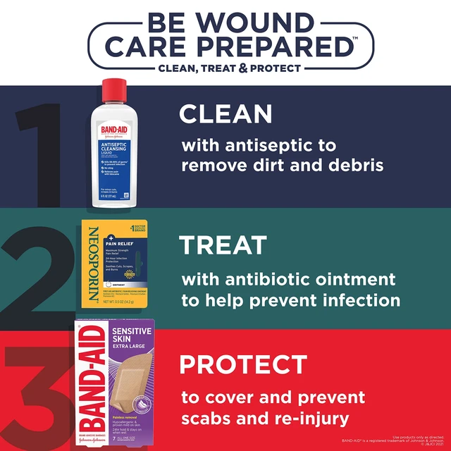 Alt view image 4 of 6 - BAND-AID Brand Adhesive Bandages for Sensitive Skin, Assorted Sizes, 20 Ct