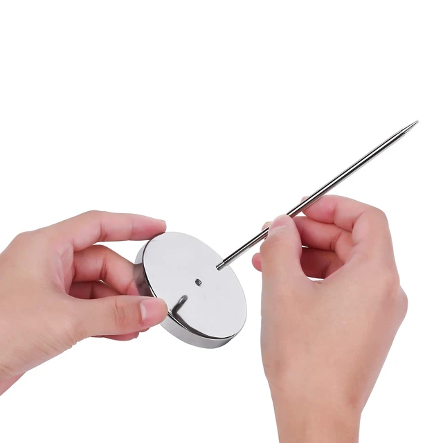 Alt view image 6 of 7 - 2PCS Bill Fork, Rod Paper Holder Spike, Stainless Steel Check Bill Spike