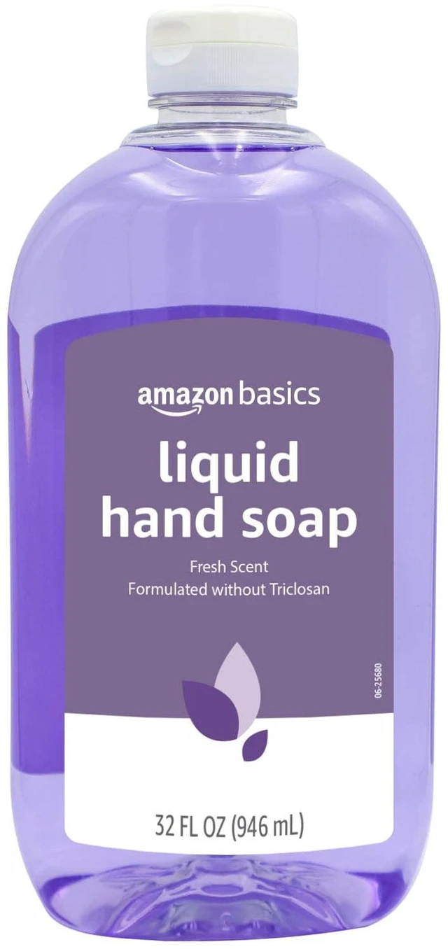 Alt view image 3 of 7 - Amazon Basics Original Fresh Liquid Hand Soap, Moisturizing Formula, Phthalate & Paraben-Free, 32 Fl Oz (Pack of 2) (Previously Solimo)