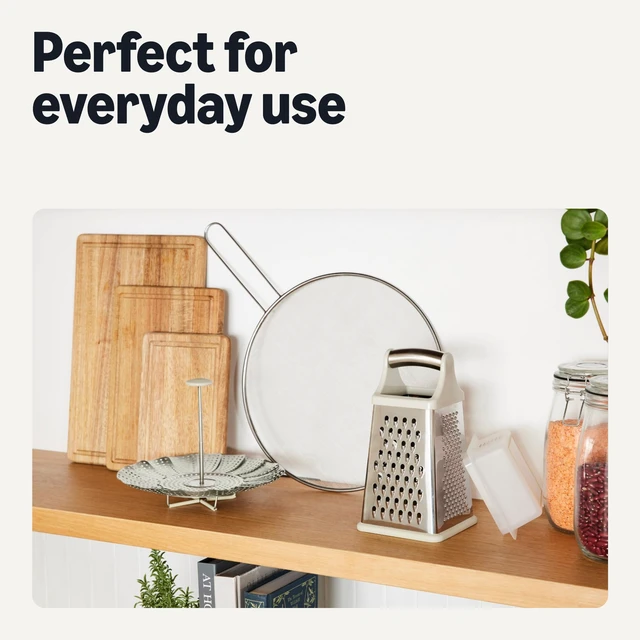 Alt view image 5 of 7 - Amazon Basics Extendable Steamer Basket for Vegetables, Dumplings and Seafood, Expands from 5.6 to 9.25 in., Stainless Steel, Dishwasher-Safe
