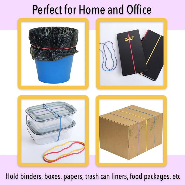 Alt view image 4 of 6 - Mr. Pen- Large Rubber Bands, 7 Inch, 120 Pack, Heavy Duty