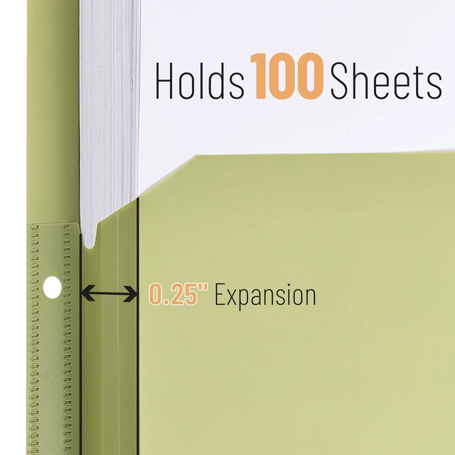 Alt view image 3 of 7 - Mr. Pen- Expanding Binder Dividers with Pockets and Tabs, 5 Tabs