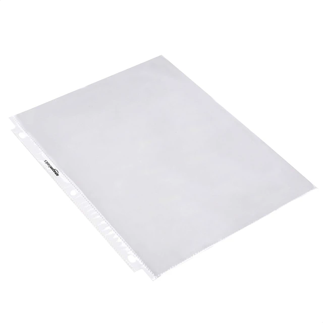 Alt view image 6 of 7 - Amazon Basics Sheet Protectors for 3 Ring Binder, Lightweight, Acid-Free, Clear Plastic Sleeves, Letter Size, 8.5 x 11 Inch, 100-Pack