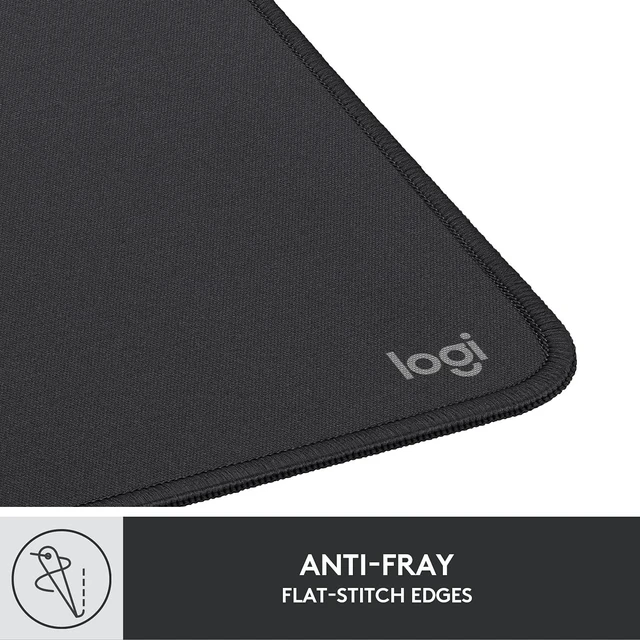Alt view image 5 of 7 - Logitech Studio Series Small Mouse Pad, Anti-Slip 9x8 Inches, Graphite