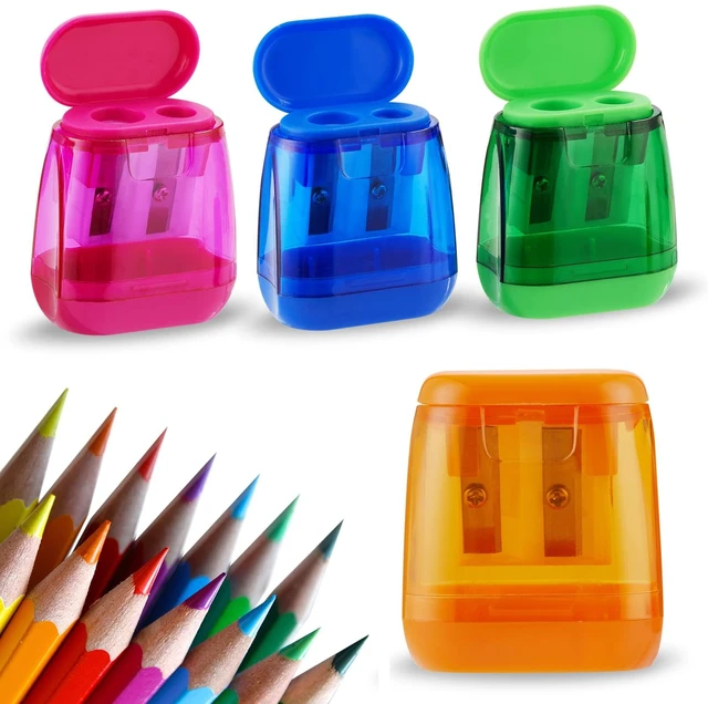 Main image of Sonuimy Pencil Sharpeners, 4 Pcs Pencil Sharpeners Manual
