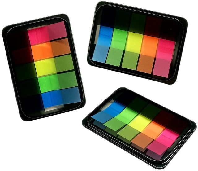Main image of 300PCS Sticky Index Tabs, Transparent Sticky Page Markers Notes, Book Markers, Sticky Note Tabs, Page Tabs, Label Stickers, Small Pop Up Post Tabs Flags Stickers
