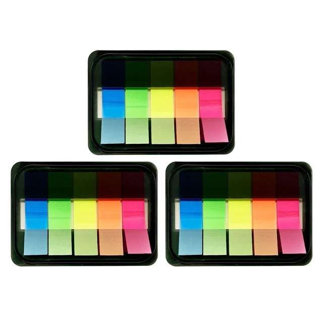 Alt view image 2 of 5 - 300PCS Sticky Index Tabs, Transparent Sticky Page Markers Notes, Book Markers, Sticky Note Tabs, Page Tabs, Label Stickers, Small Pop Up Post Tabs Flags Stickers