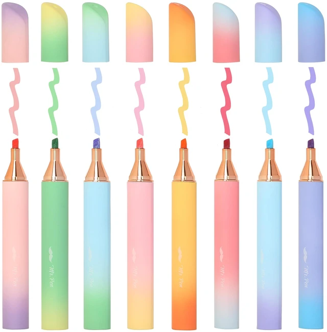 Alt view image 6 of 7 - Mr. Pen- Glitter Highlighters, 8 Pack, Sunshine Colors