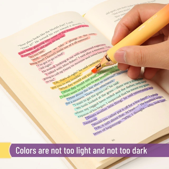 Alt view image 5 of 7 - Mr. Pen- Glitter Highlighters, 8 Pack, Sunshine Colors