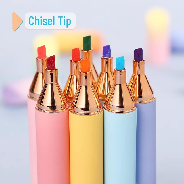 Alt view image 7 of 7 - Mr. Pen- Glitter Highlighters, 8 Pack, Sunshine Colors