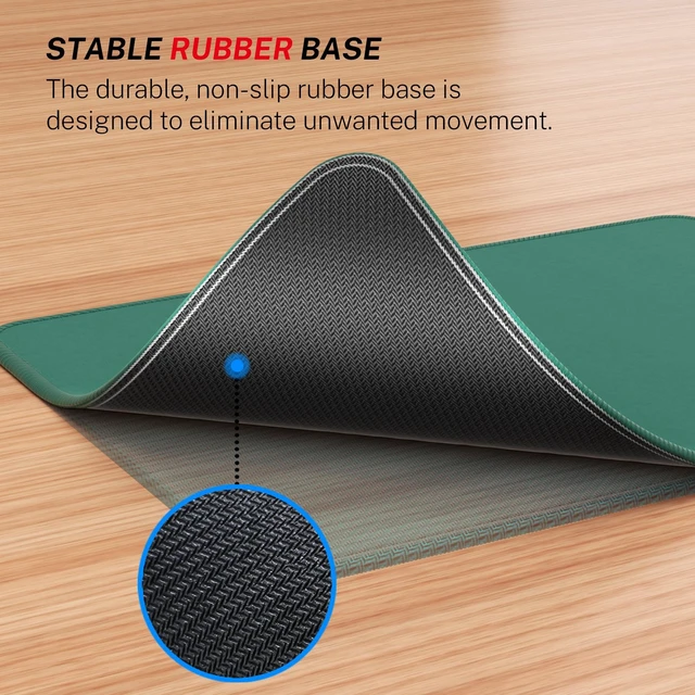 Alt view image 2 of 6 - MROCO Essential Office & Gaming Mouse Pad, 8.5 x 11 Inch, Forest Green