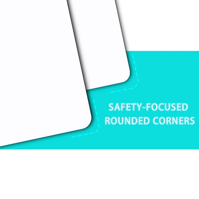 Alt view image 3 of 7 - Double Sided Portable White Board 9''x12'' Small Dry Erase Board, Mini Whiteboard with 2 Markers and 2 Erasers, Dry Erase Whiteboard for Memos, Drawing, Notes, Menu, Message, Classroom and Home Use