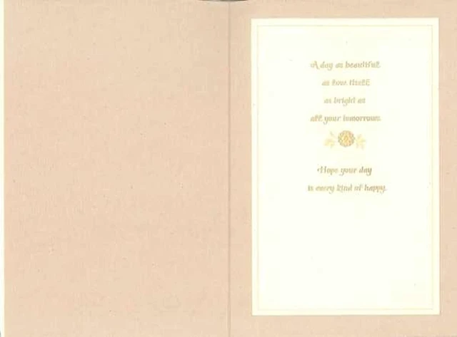 Alt view image 4 of 7 - Hallmark Wedding Card (Mr. & Mrs.)