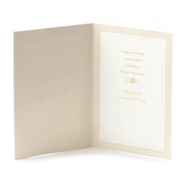 Alt view image 6 of 7 - Hallmark Wedding Card (Mr. & Mrs.)