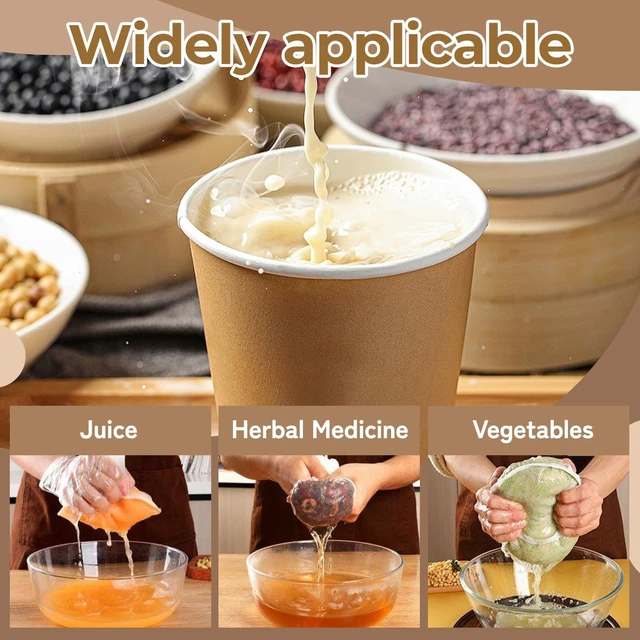 Alt view image 6 of 7 - 4PCS Nut Milk Bag,8x12'' 100 Mesh Fine Mesh Cheese Cloth,Nylon Cheesecloth Bags for Straining,Multiple Usage Reusable Juice Strainer,Suitable for Straining Fruit Coffee Tofu Yogurt Tea (100 Mesh)