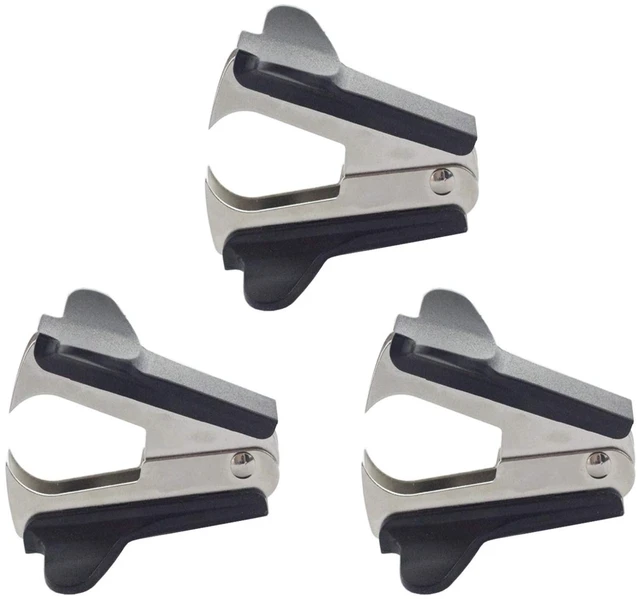 Main image of ZZTX 3 Pack Staple Remover Black