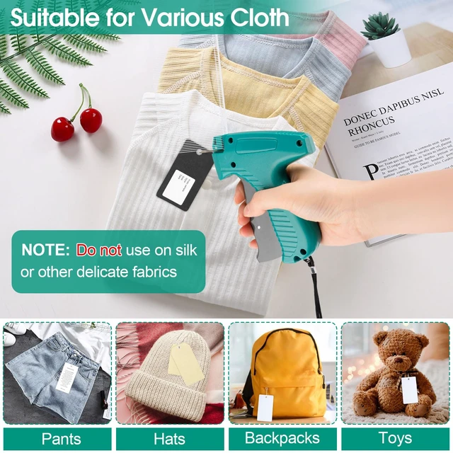 Alt view image 4 of 6 - Price Tag Gun for Clothes, Retail Clothing Attacher Tagging Gun, Green